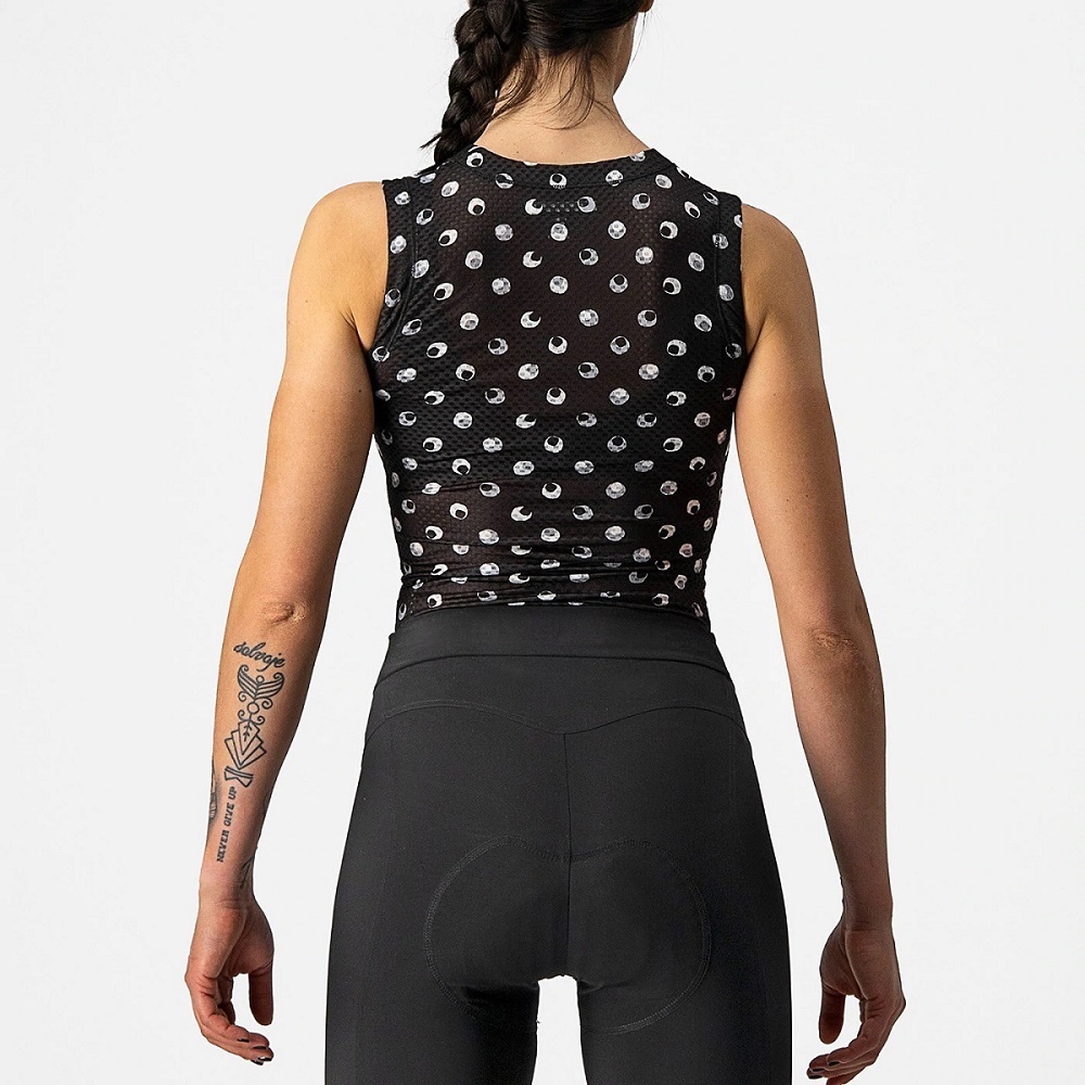 Castelli Pro Mesh 3 Ondershirt Zonder Mouwen Zwart Dames