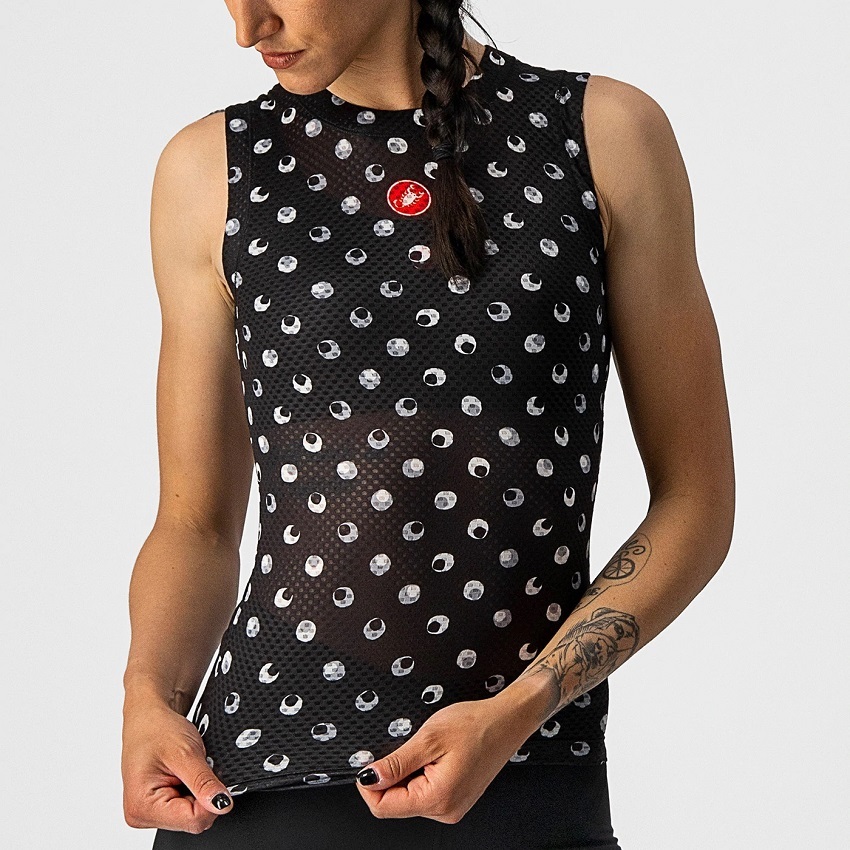 Castelli Pro Mesh 3 Ondershirt Zonder Mouwen Zwart Dames