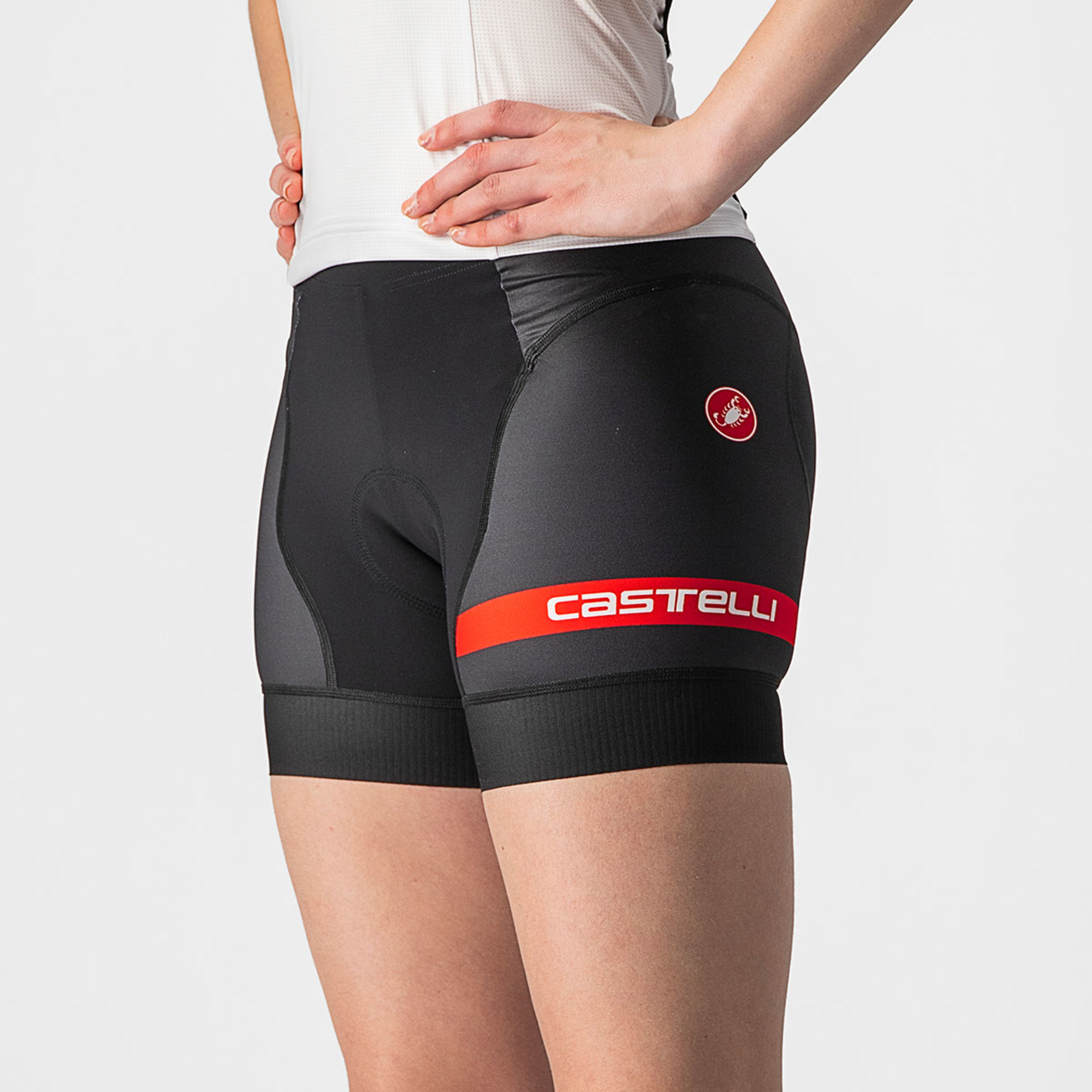 Castelli Free 2 Triathlon Broek Extra Kort Zwart Dames