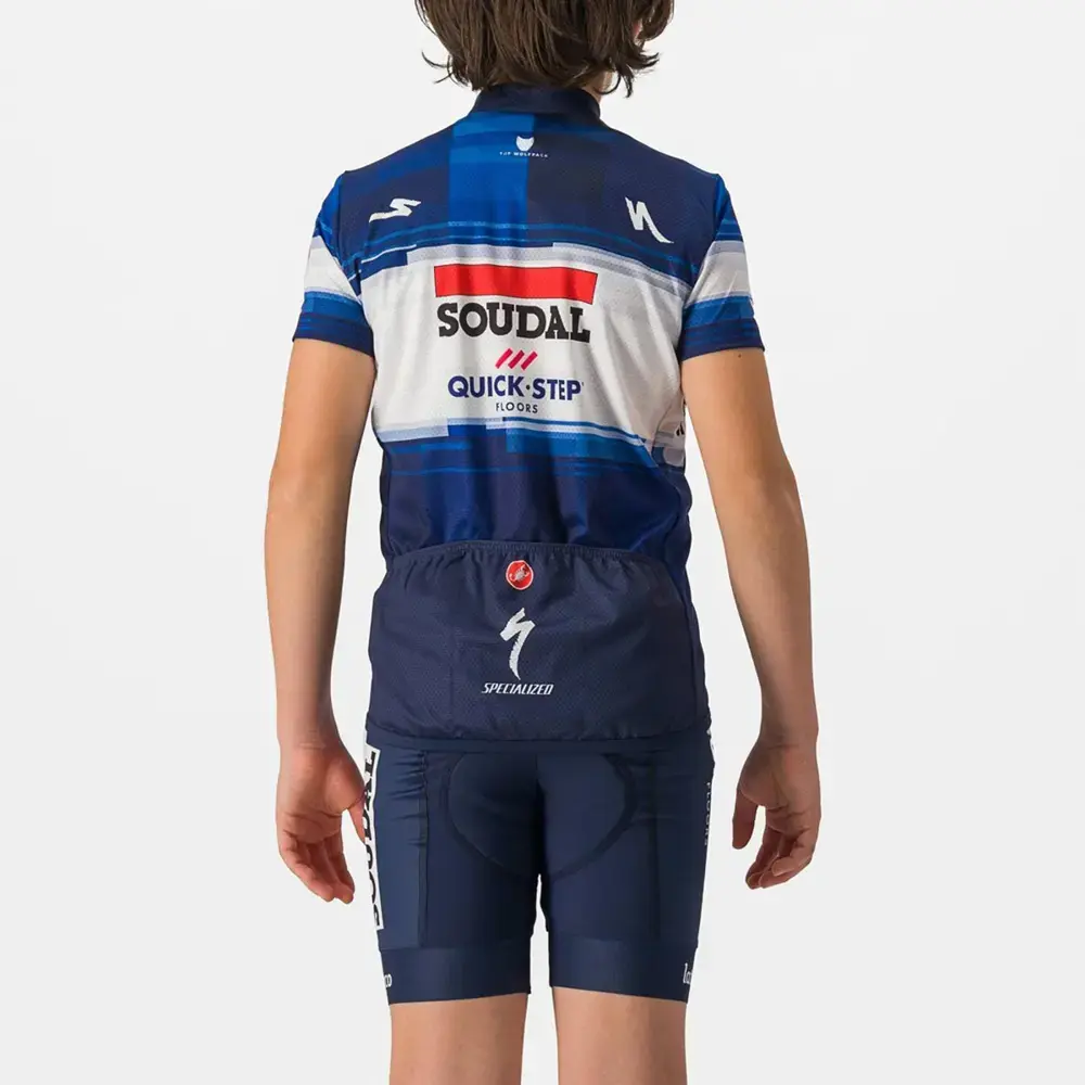 Castelli Competizione 3 Fietsshirt met Korte Mouwen Team Soudal Quick-Step Dames - ceramic blue Castelli Competizione 3 Fietsshirt met Korte Mouwen Team Soudal Quick-Step Dames - ceramic blue