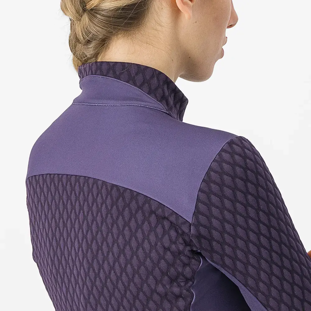 Warm Fietsshirt Dames Lange Mouwen Wielershirt Wielerkleding Wielrenshirt
