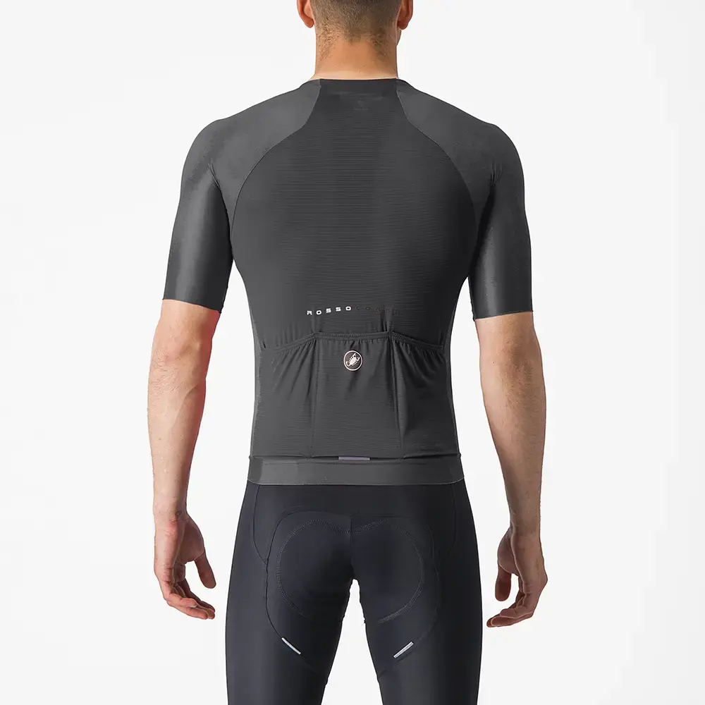 Castelli Aero Race 7.0 Fietsshirt Korte Mouwen Zwart Heren