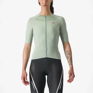 Castelli Aero Pro 7.0 Fietsshirt met Korte Mouwen Dames - hibiscus 081