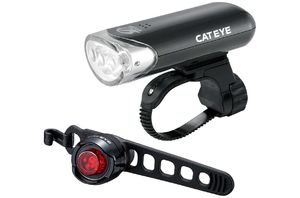 Cateye EL135N+ ORB LD160 Led Verlichtingsset Zwart