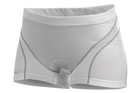 Craft Stay Cool Bike Boxer met zeem Dames Wit Grijs koop je bij Futurumshop
