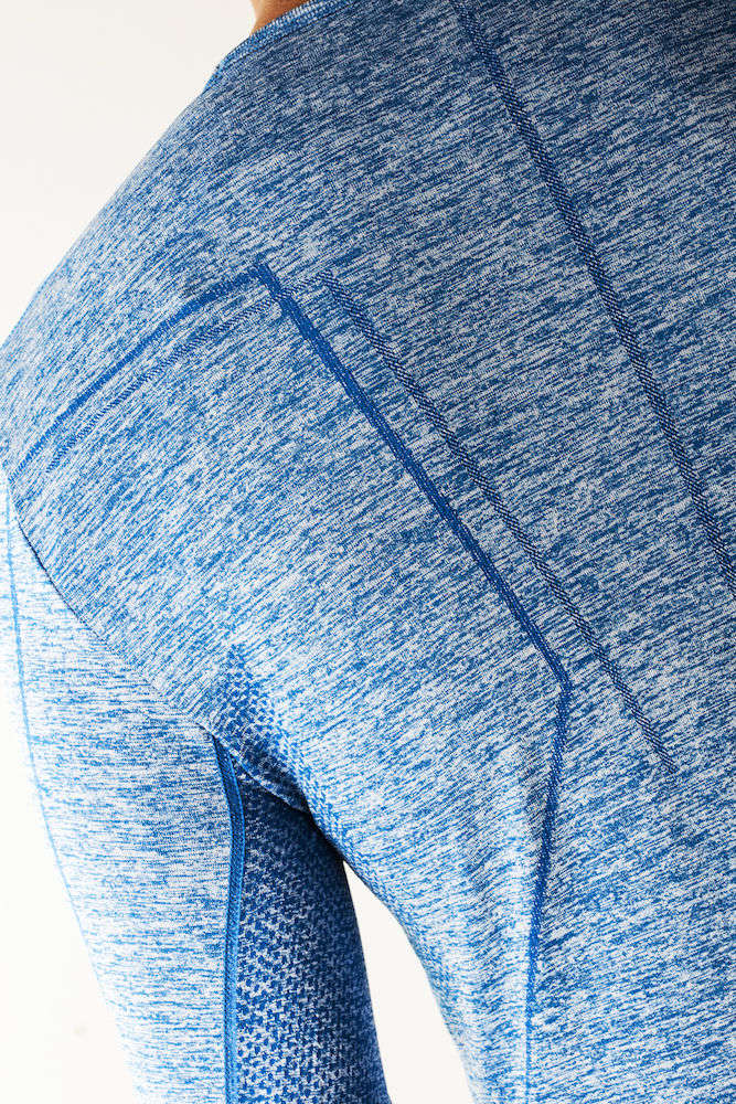 Craft Be Active Comfort Thermoshirt Lange Mouwen Blauw Heren