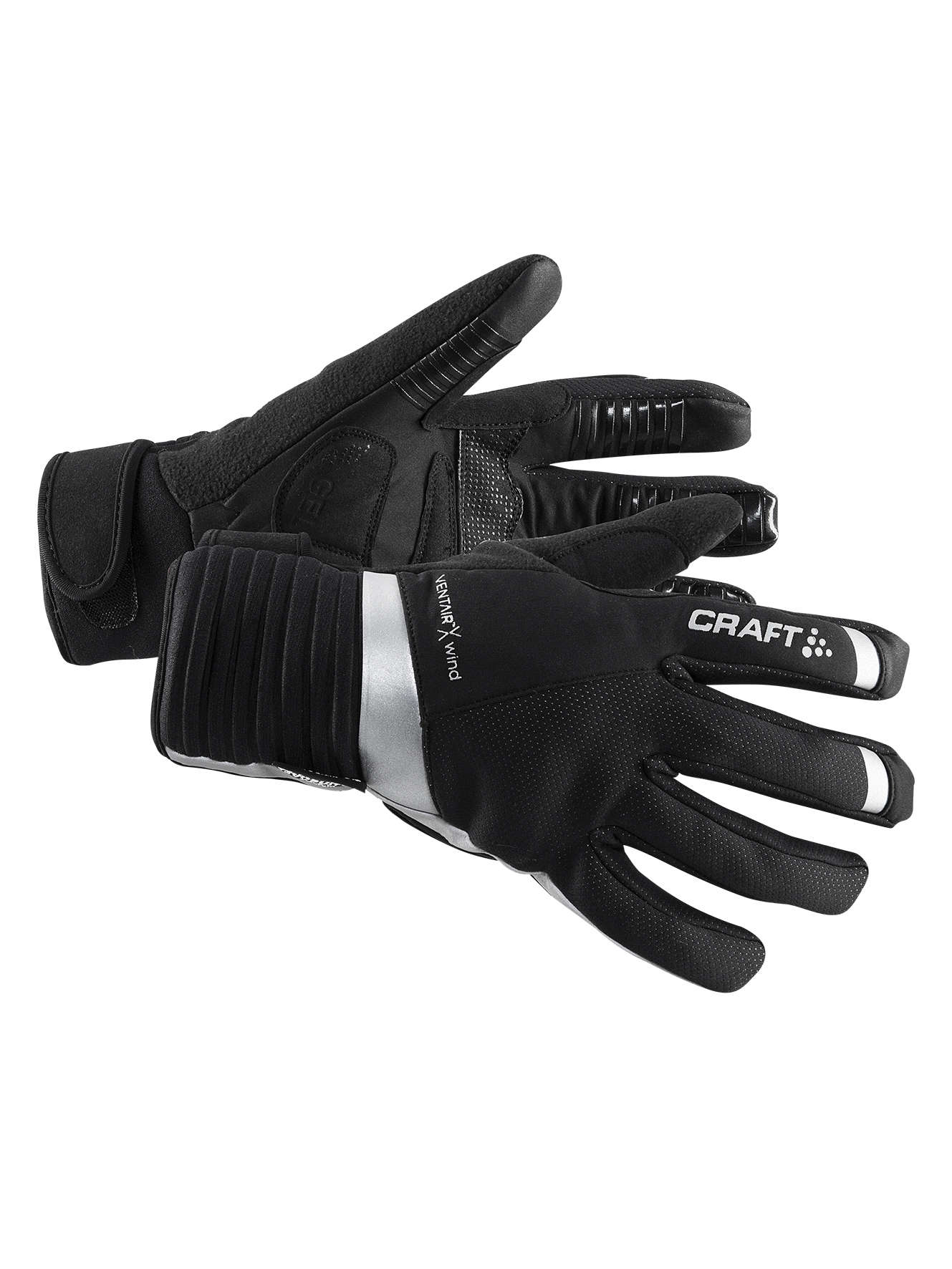 Craft Shield Fiets Handschoenen Zwart Unisex