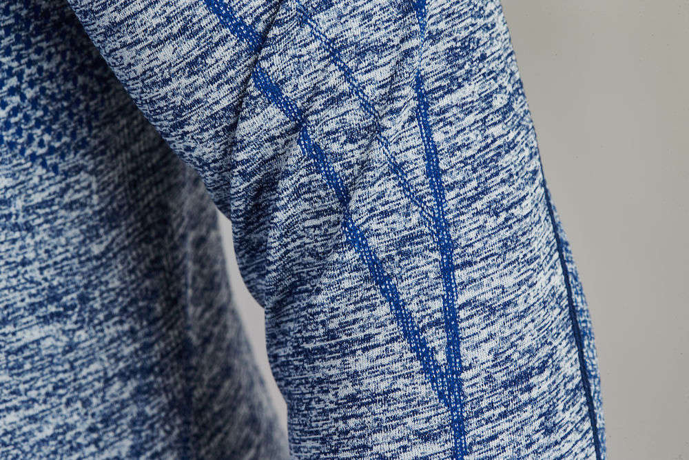Craft Be Active Comfort Zip Thermoshirt Lange Mouwen Blauw/Paars Heren