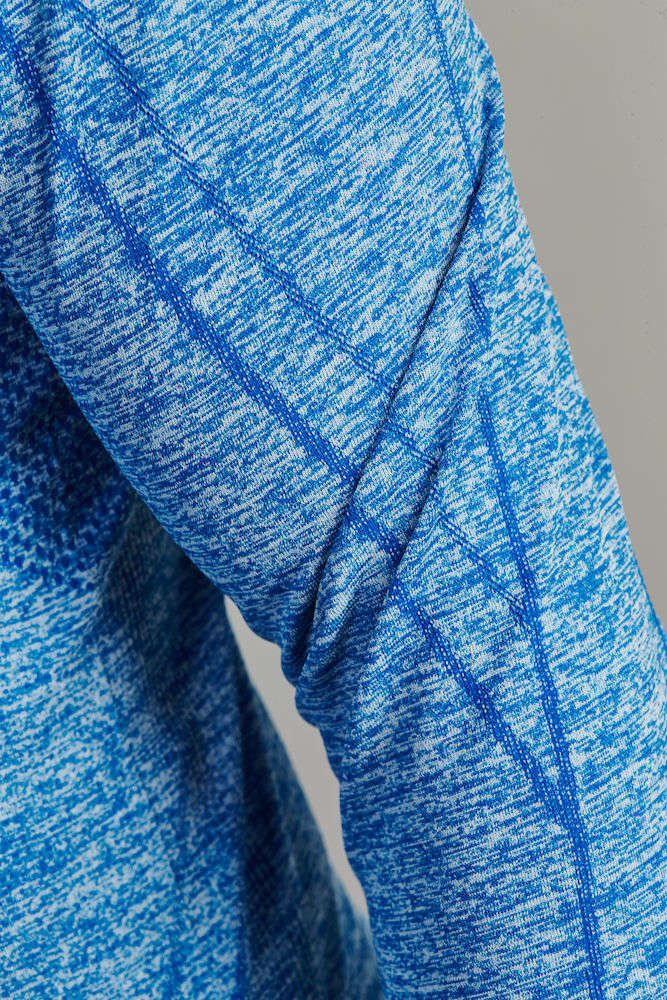 Craft Be Active Comfort Zip Thermoshirt Lange Mouwen Blauw Heren