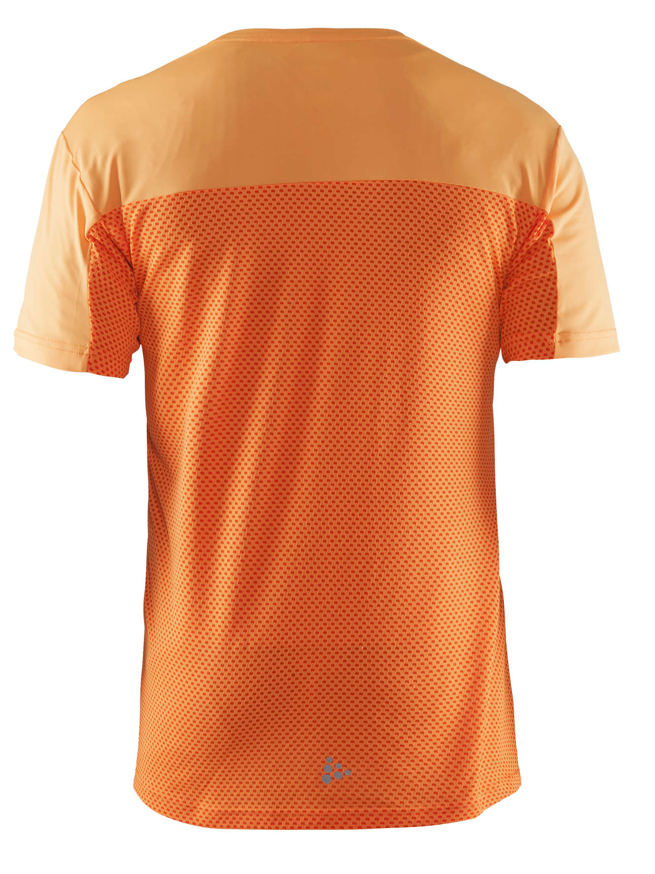Craft Focus 2.0 Mesh Hardloopshirt Korte Mouwen Oranje Heren