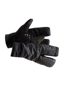 Craft Siberian 2.0 Splitfinger Fietshandschoenen Zwart Unisex