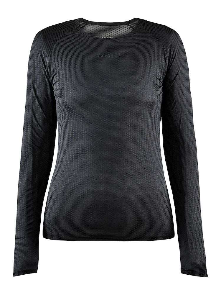 Craft Pro Dry Nanoweight Thermoshirt Lange Mouwen Zwart Dames