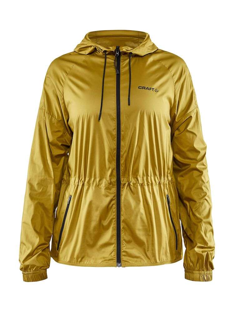 Craft ADV Charge Wind Hardloopjack Bruin Dames