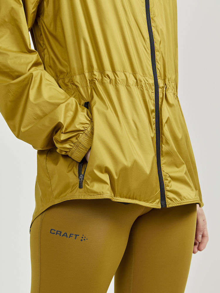 Craft ADV Charge Wind Hardloopjack Bruin Dames