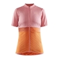 Craft Core Endurance Fietsshirt Korte Mouwen Oranje/Roze Dames