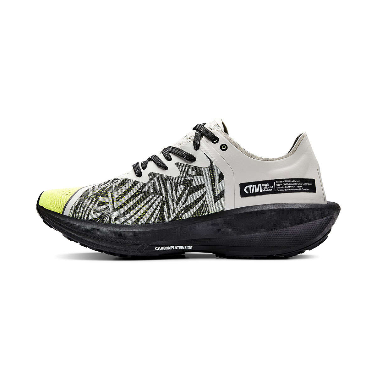 Craft CTM Ultra Carbon Hardloopschoenen Wit/Geel/Paars/Zwart Heren