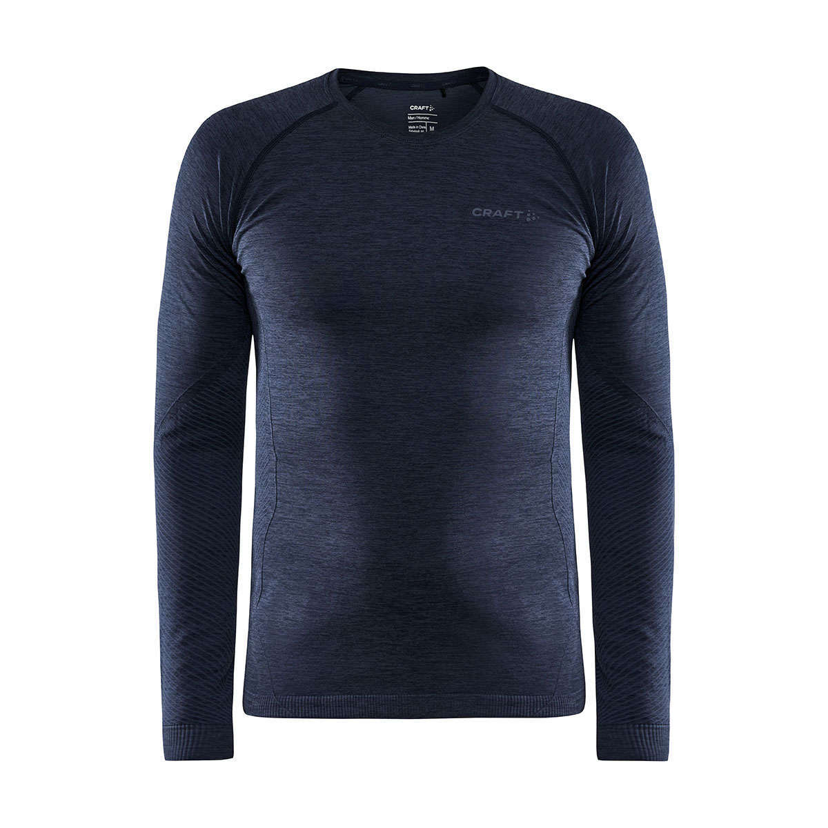 Craft CORE Dry Active Comfort Thermoshirt Lange Mouwen Donkerblauw Heren