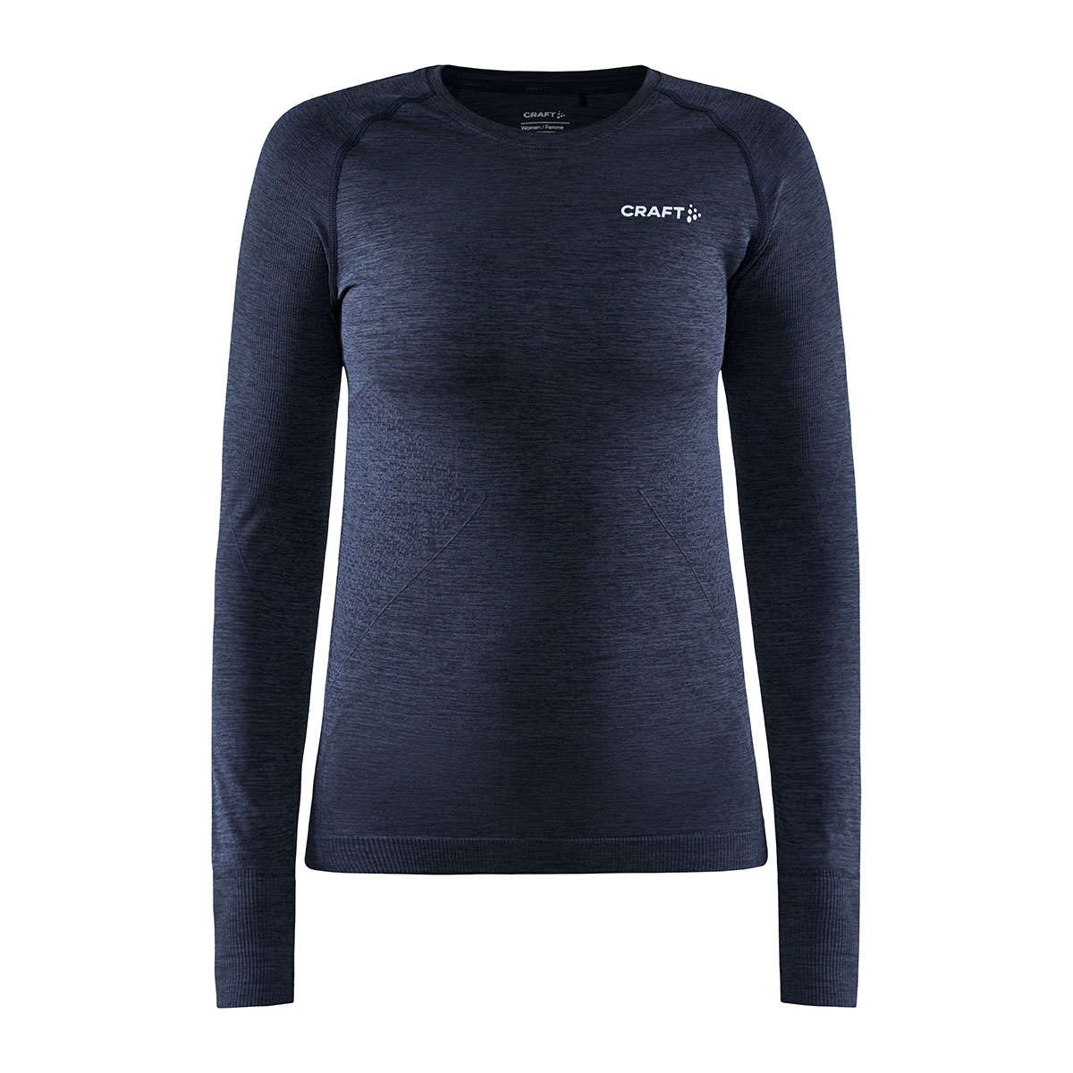 Craft CORE Dry Active Comfort Thermoshirt Lange Mouwen Donkerblauw Dames