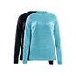 Craft CORE 2-pack Thermoshirt Lange Mouwen Zwart/Blauw Dames