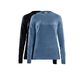 Craft CORE 2-pack Thermoshirt Lange Mouwen Blauw/Zwart Dames