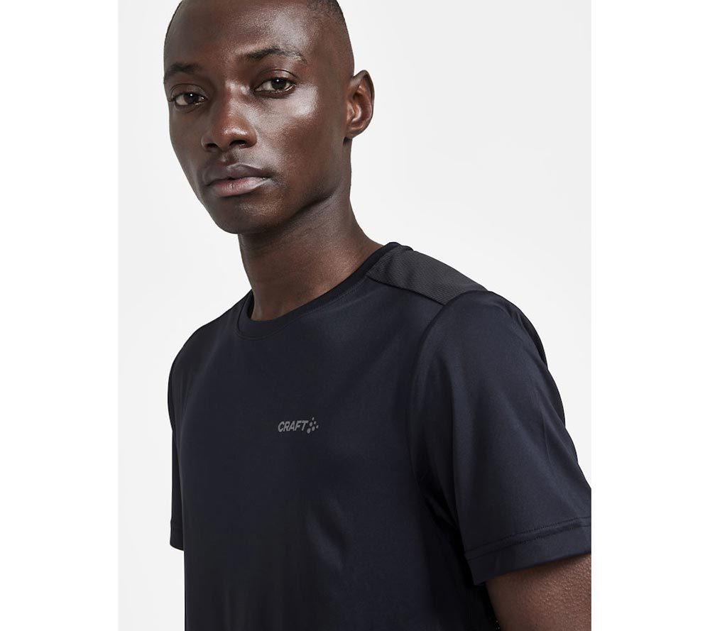Craft Core Essence Hardloopshirt Korte Mouwen Zwart Heren koop je