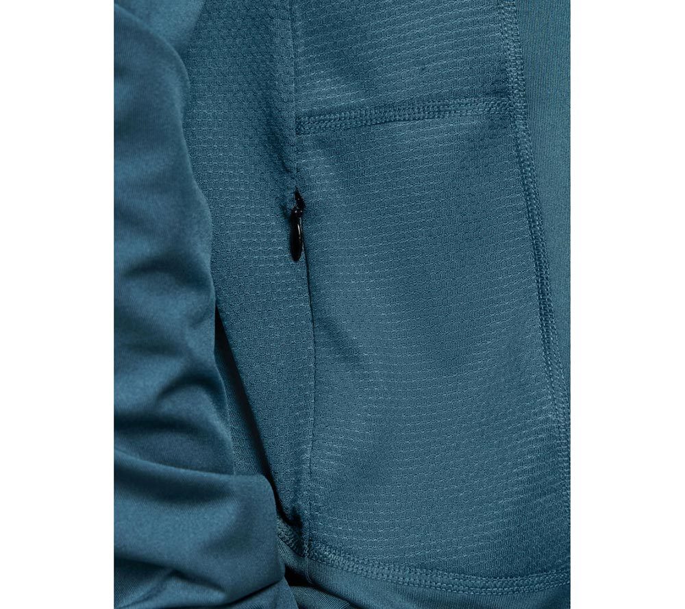Craft ADV Essence Hardloopshirt Lange Mouwen Blauw/Zwart Heren