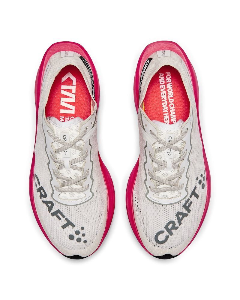 Craft CTM Ultra 2 Hardloopschoenen Wit/Roze Dames