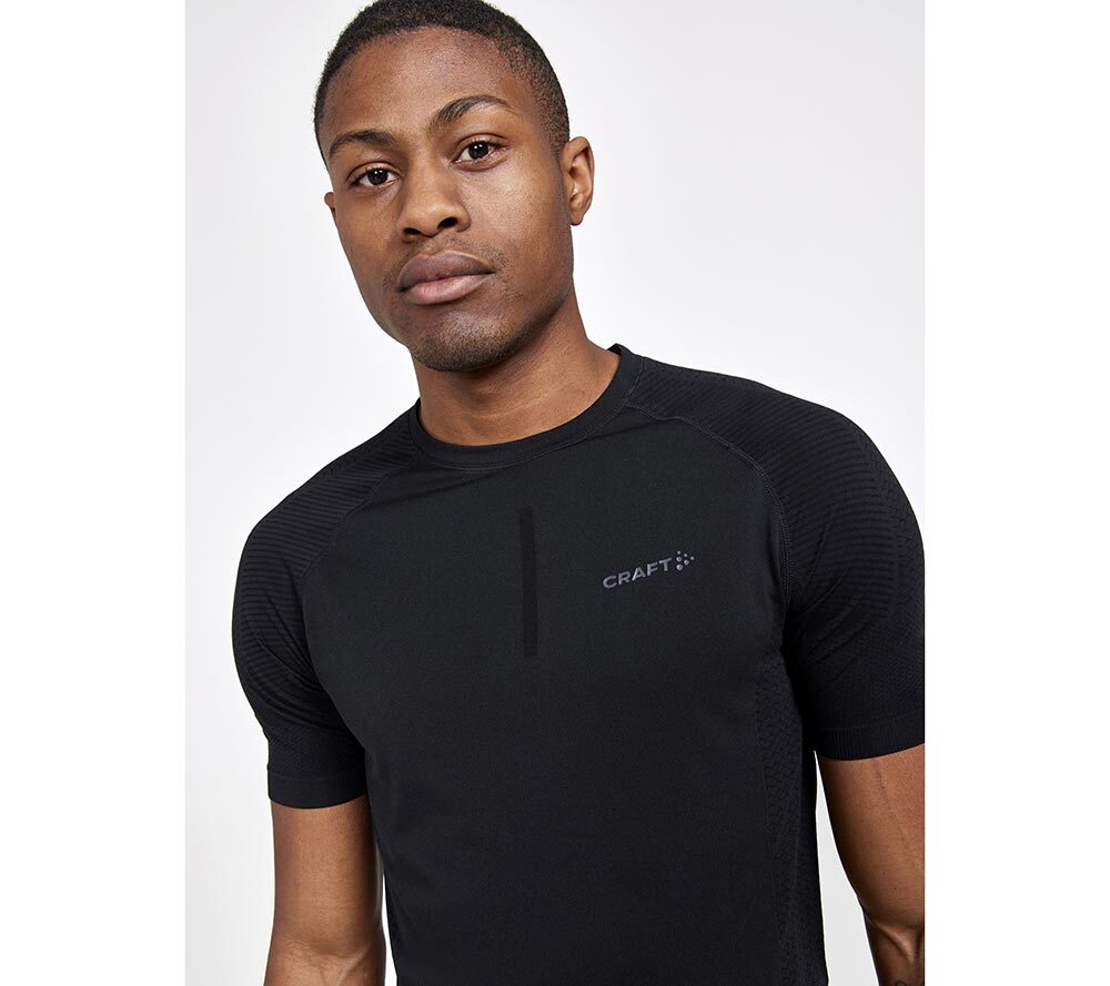 ADV Cool Intensity SS Ondershirt Korte Mouwen Zwart Heren