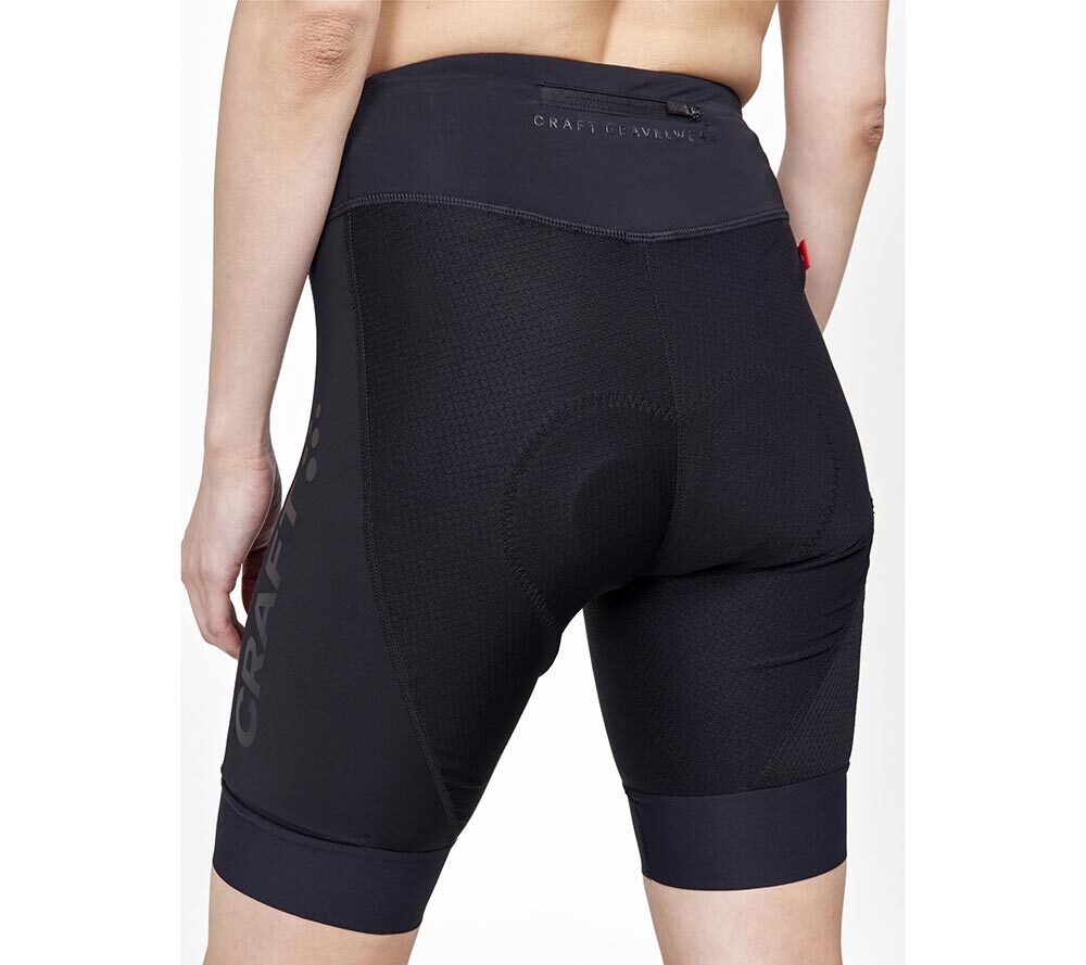 Craft CORE Endurance Fietsbroek Kort Zonder Bretels Zwart Dames koop je