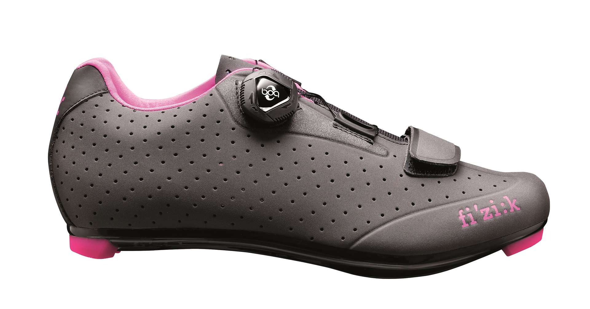 R5 Donna Boa Wielrenschoenen Antraciet Grijs Dames