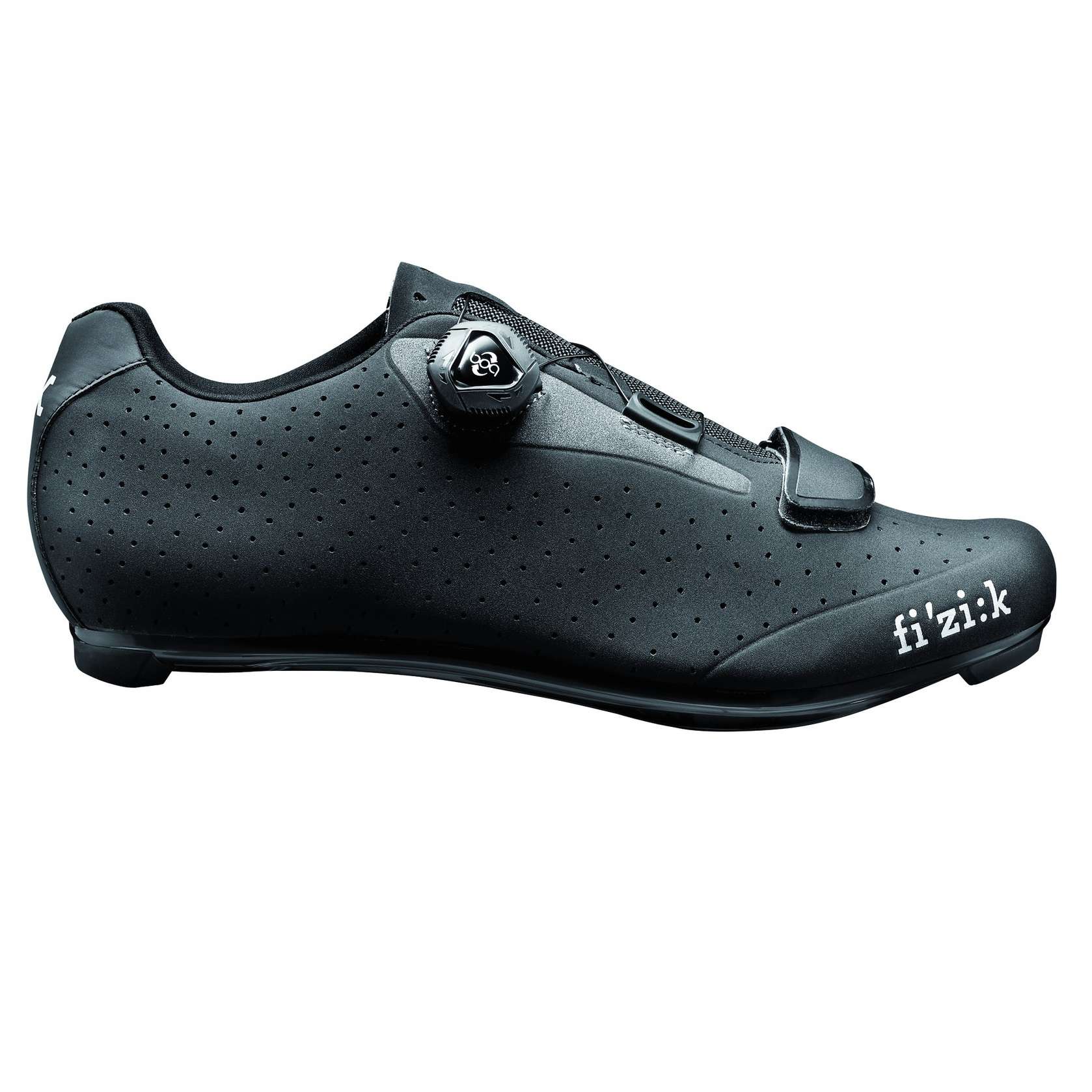 Fizik R5 Uomo Boa Wielrenschoenen Zwart/Grijs Heren