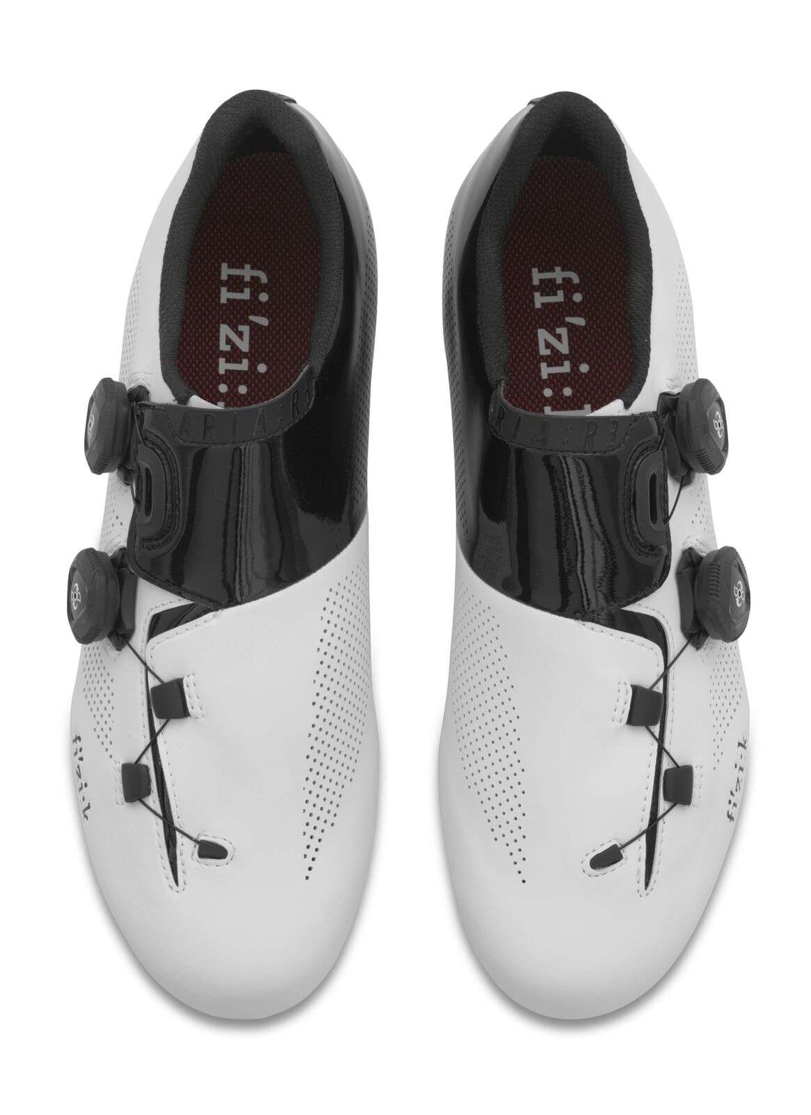 Fizik R3 Aria Boa Wielrenschoenen Wit/Zwart Heren