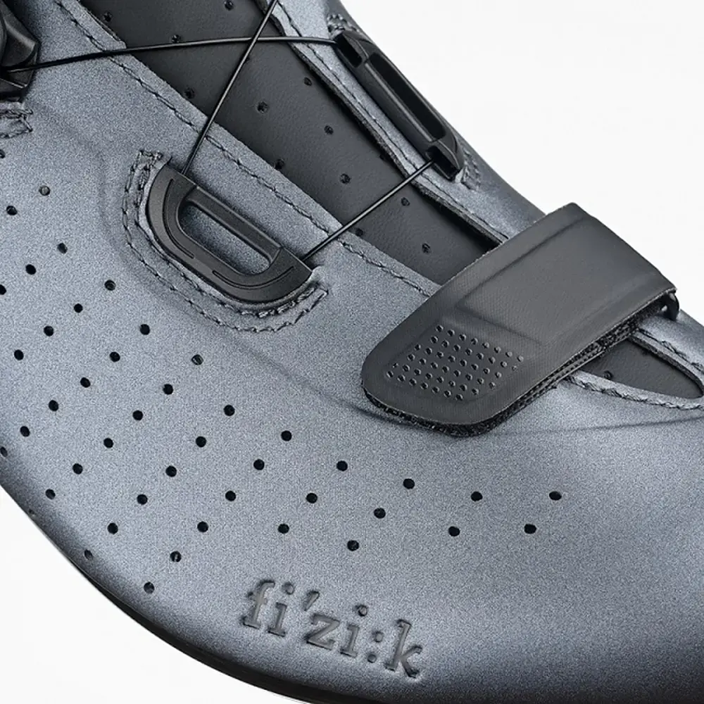 Fizik Tempo Overcurve R5 Wielrenschoenen Metallic Grijs/Zwart