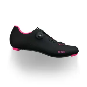 Fizik Tempo Overcurve R5 Wielrenschoenen Zwart/Fluo Roze