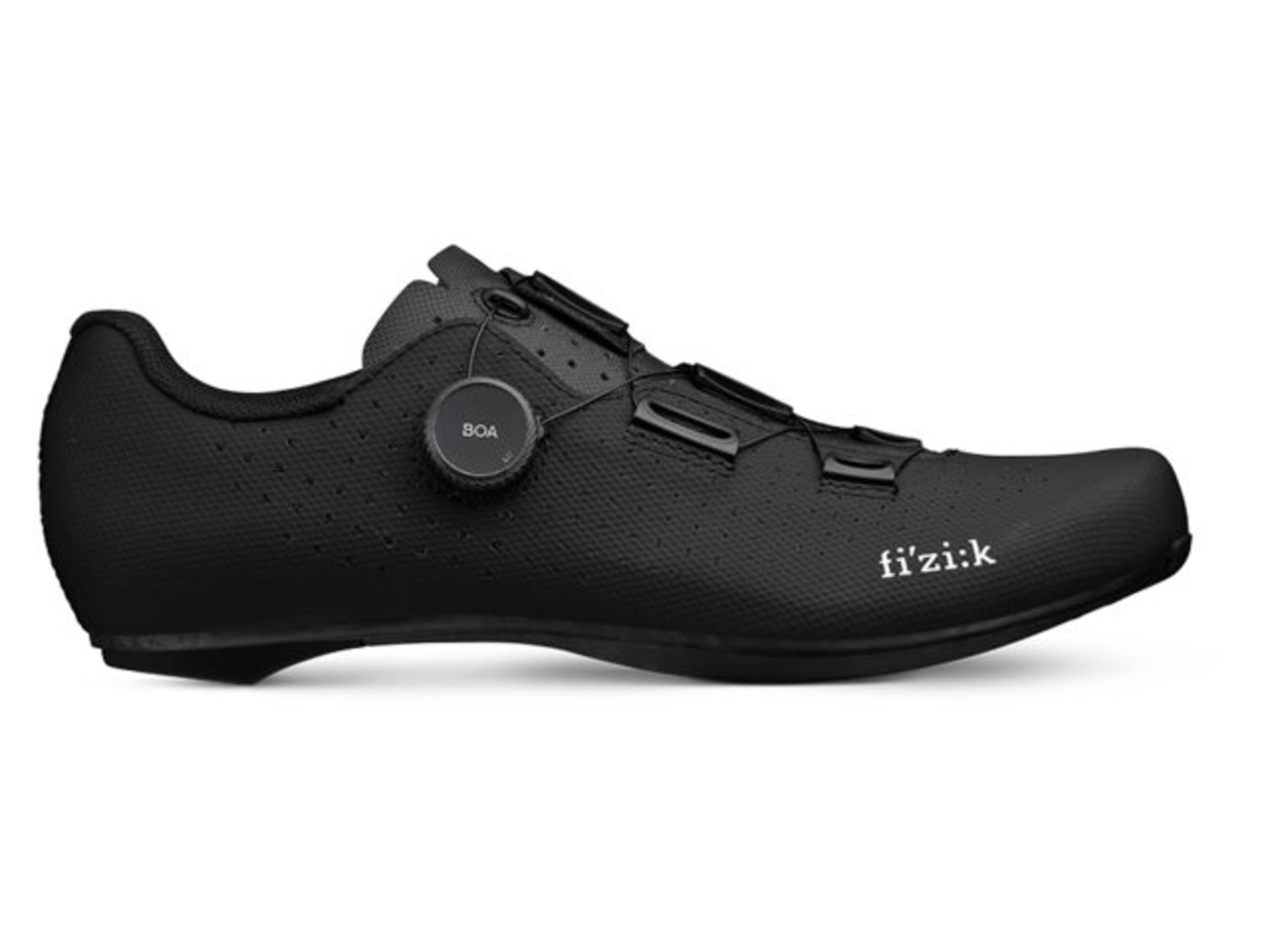 Fizik Tempo Decos Carbon Wielrenschoenen Zwart/Zwart Heren