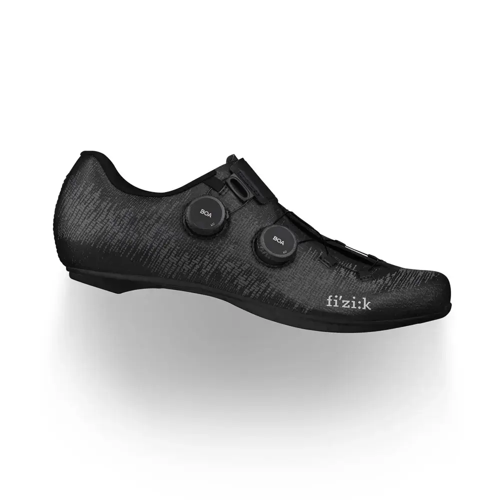 Fizik Vento Infinito Knit Carbon 2 Wide Wielrenschoenen Zwart/Zwart