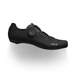 Fizik Tempo Decos Carbon Wide Wielrenschoenen Zwart/Zwart