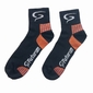 FuturumShop Coolmax Cycling Socks Zwart/Oranje
