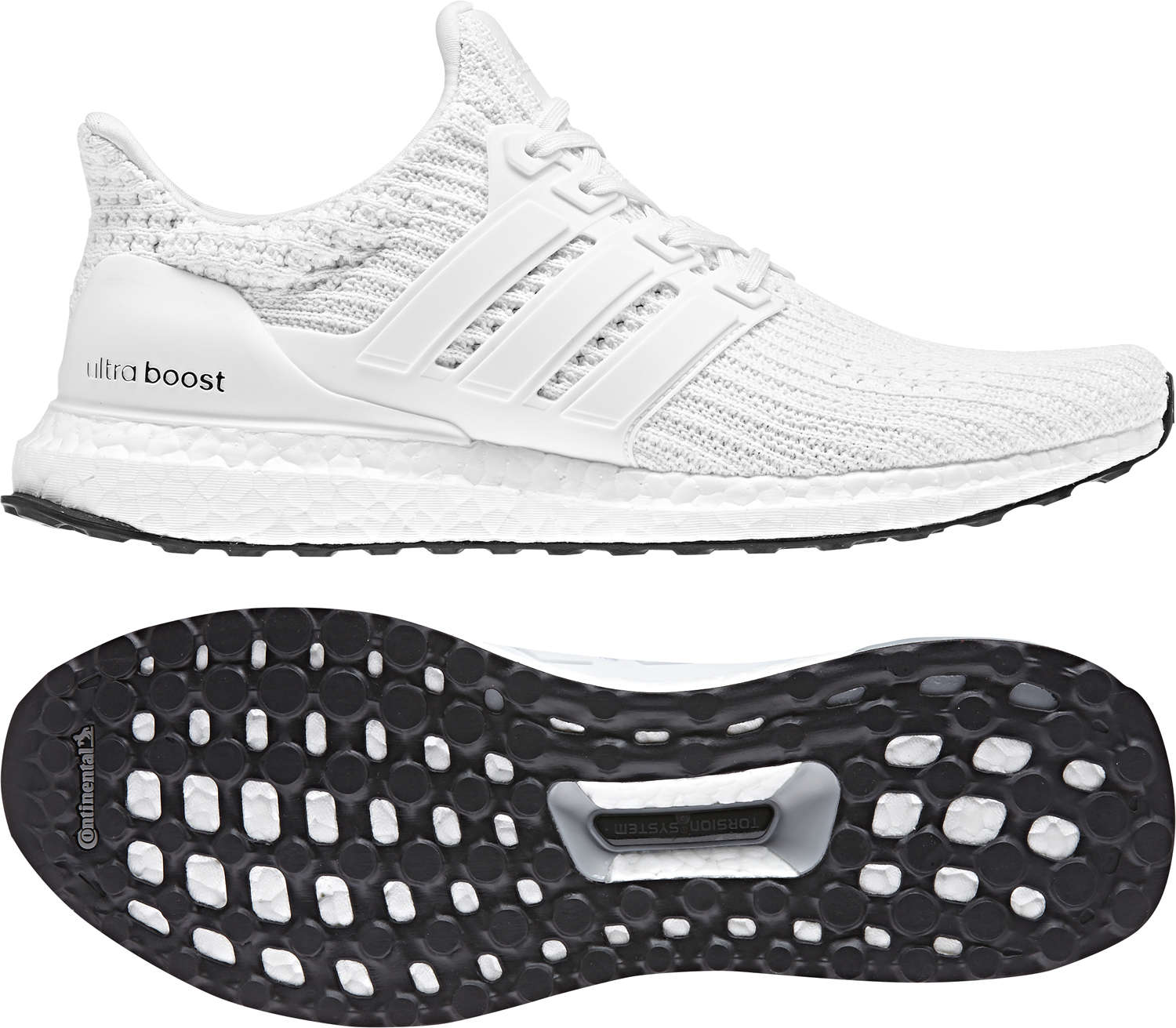 adidas Ultra Boost 4.0 Hardloopschoenen Lichtgrijs/Wit Heren