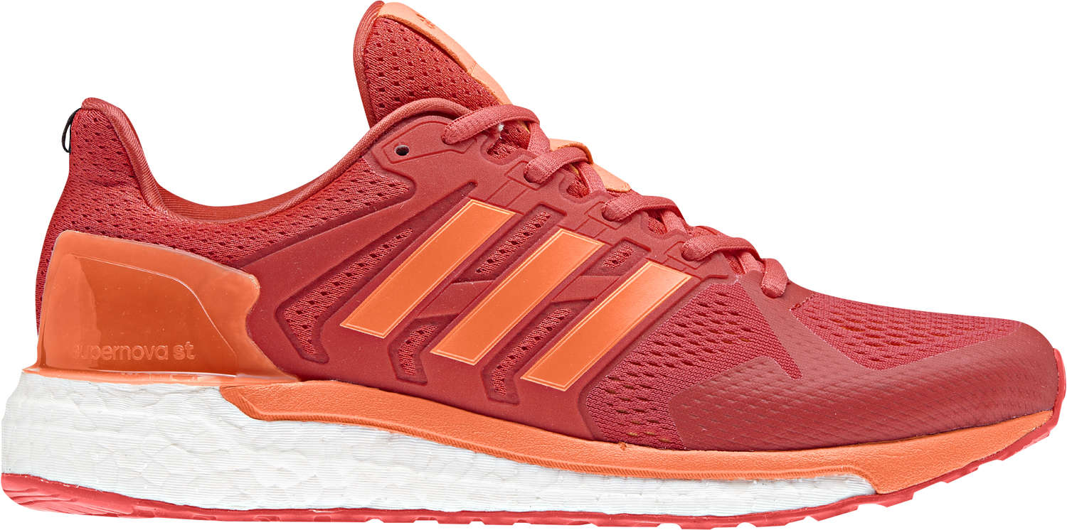 adidas Supernova ST Hardloopschoenen Rood/Oranje Dames