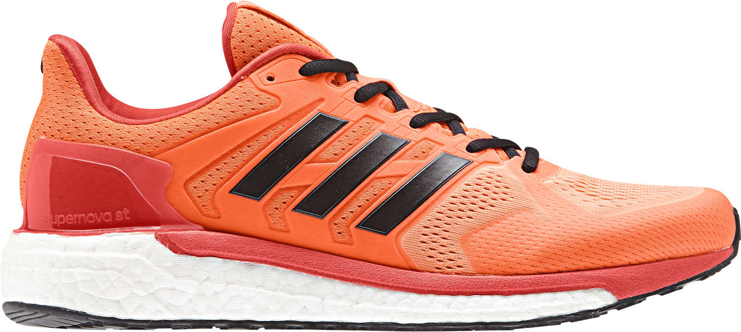 adidas Supernova ST Hardloopschoenen Rood/Zwart/Wit Heren