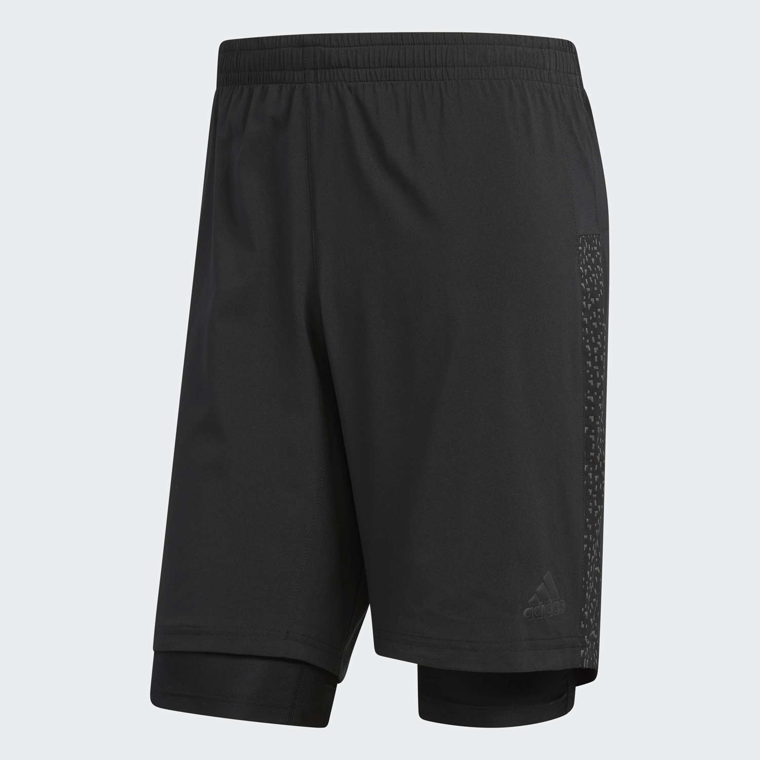 adidas Supernova Dual Short Hardloopbroek Kort Zwart Heren