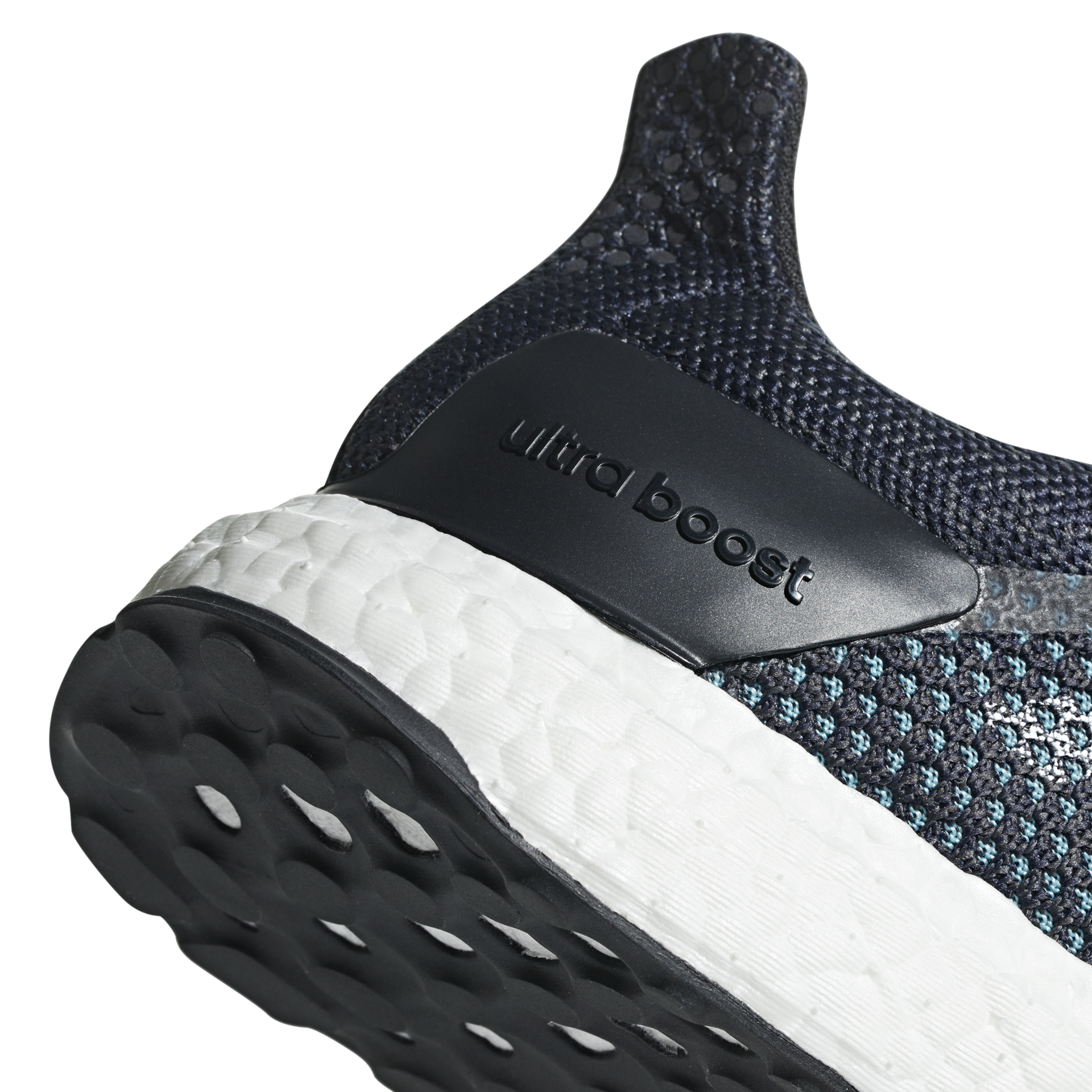 UltraBoost ST Parley Hardloopschoenen Donkerblauw Grijs Wit Heren