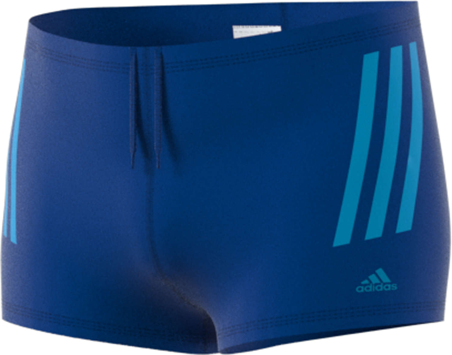 adidas Pro 3-Stripes Zwembroek Boxer Blauw/Lichtblauw Heren