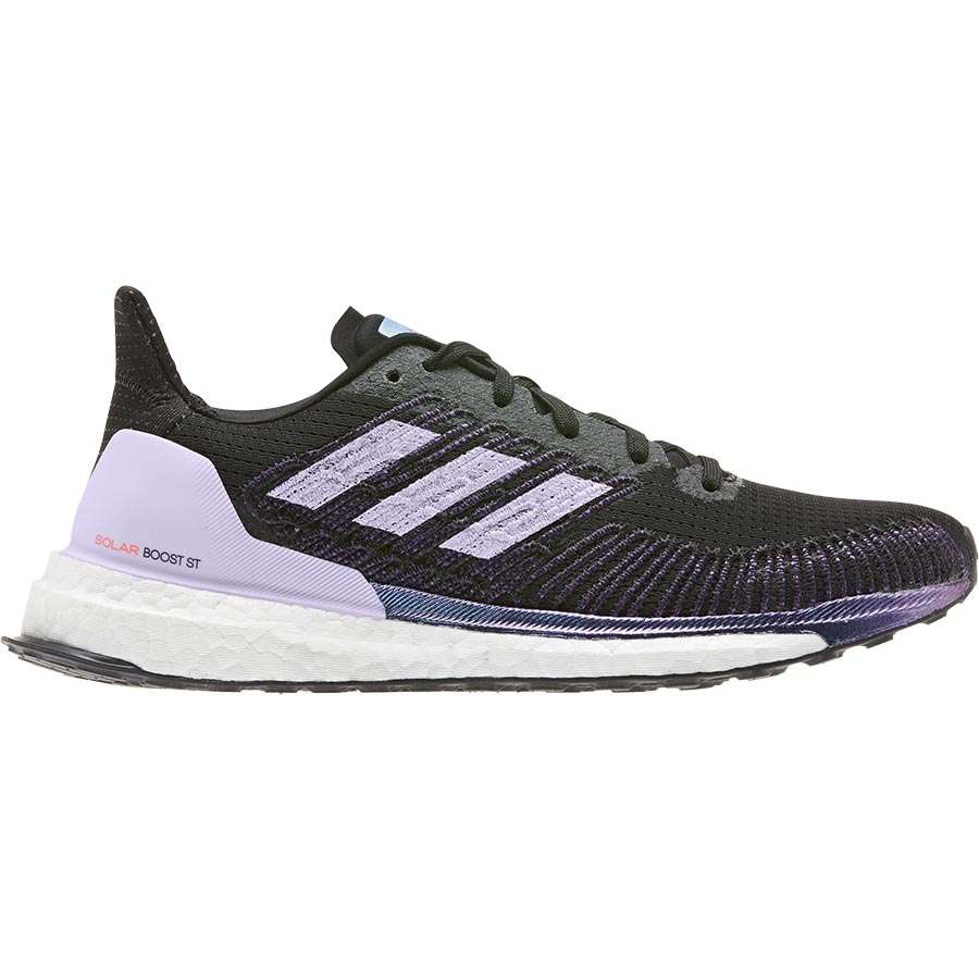 adidas Solar Boost ST 19 Hardloopschoenen Zwart/Grijs/Lila Dames