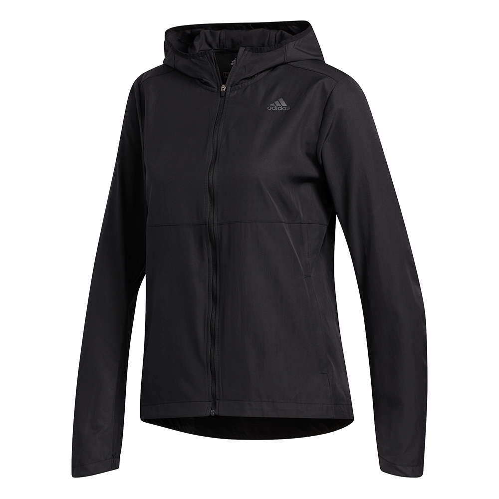 adidas OWN THE RUN Hardloopjack Zwart Dames koop je bij Futurumshop.nl