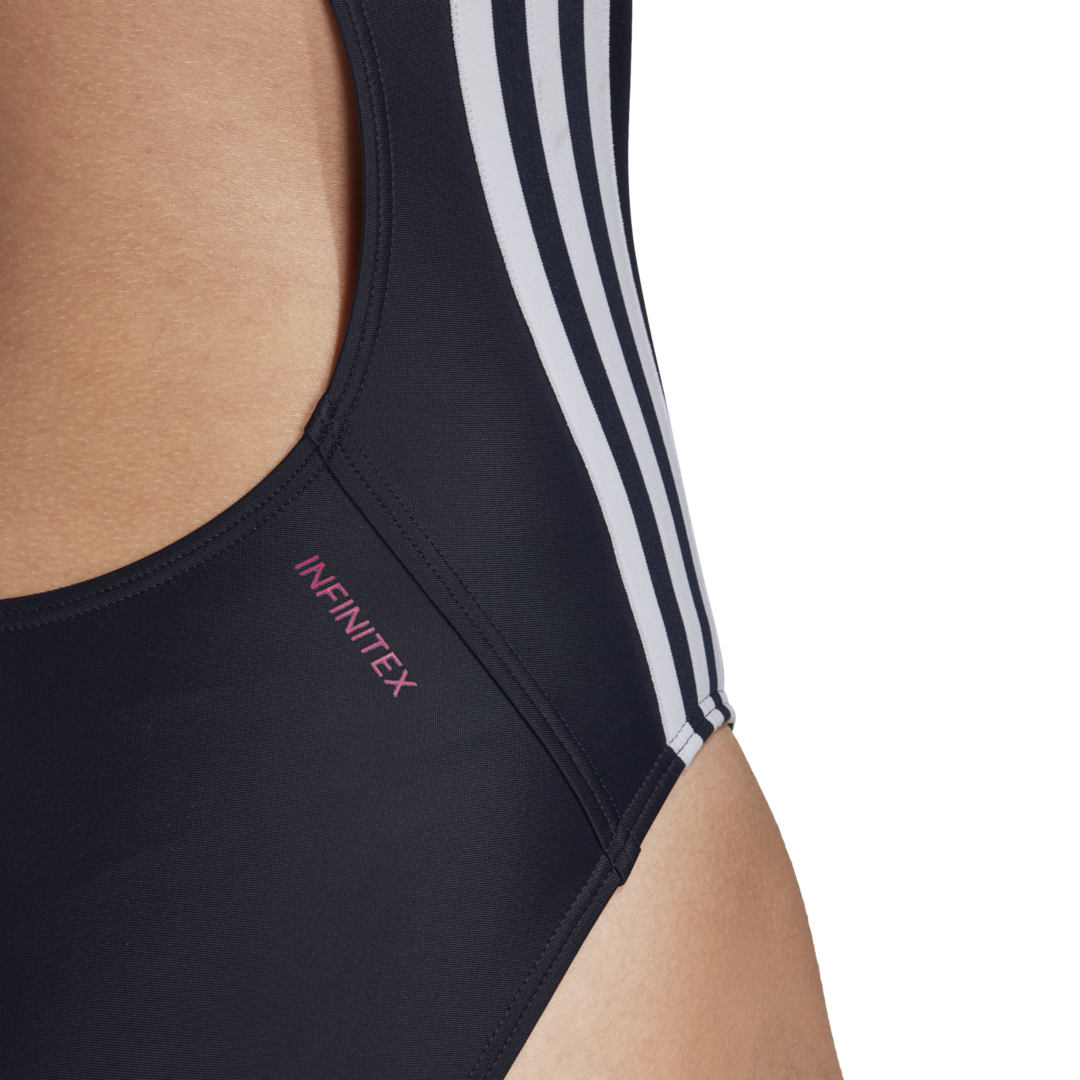 adidas Fitness 3-Stripes Badpak Zwart/Wit Dames