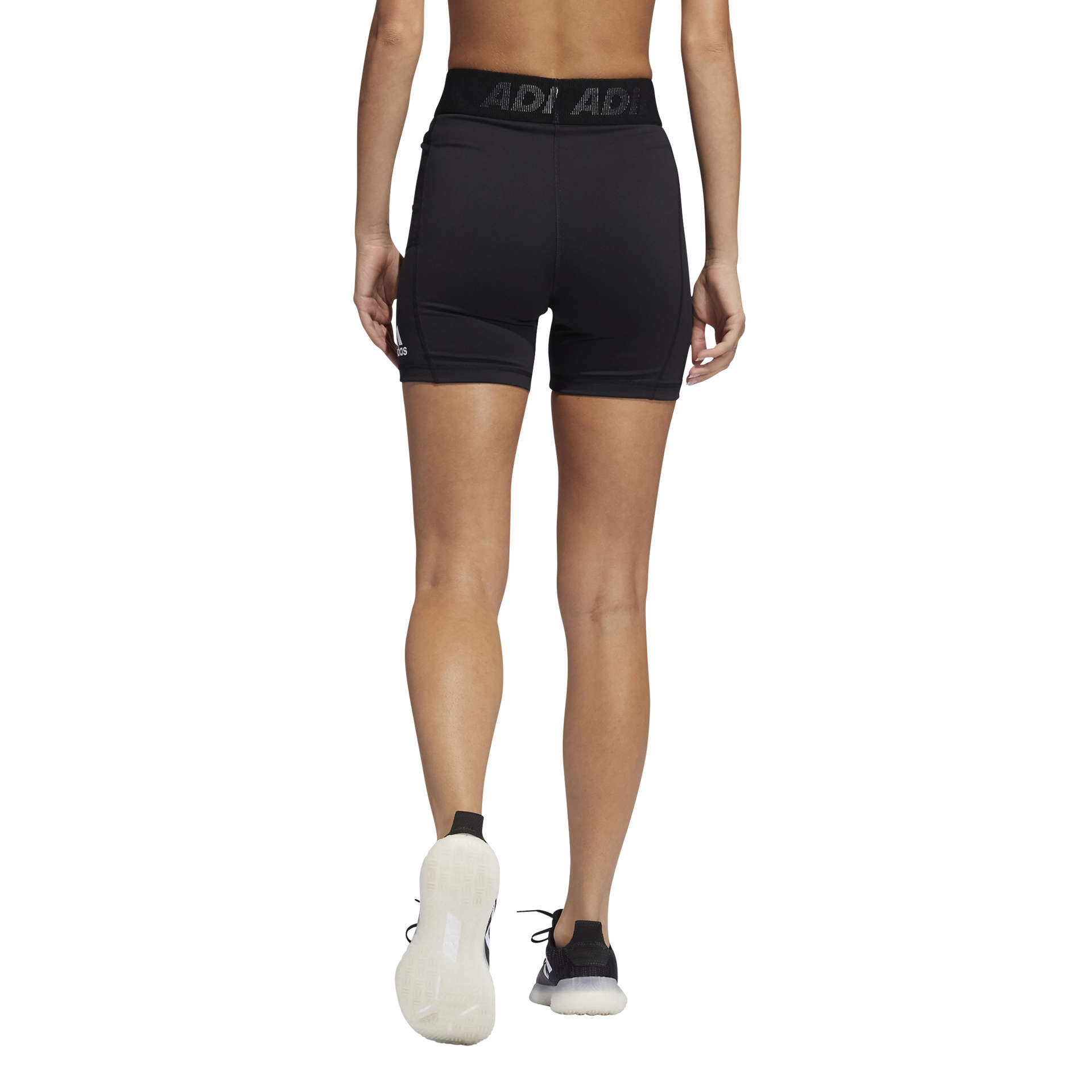 adidas Training Short 3 Bar Hardloopbroek Kort Zwart/Wit Dames