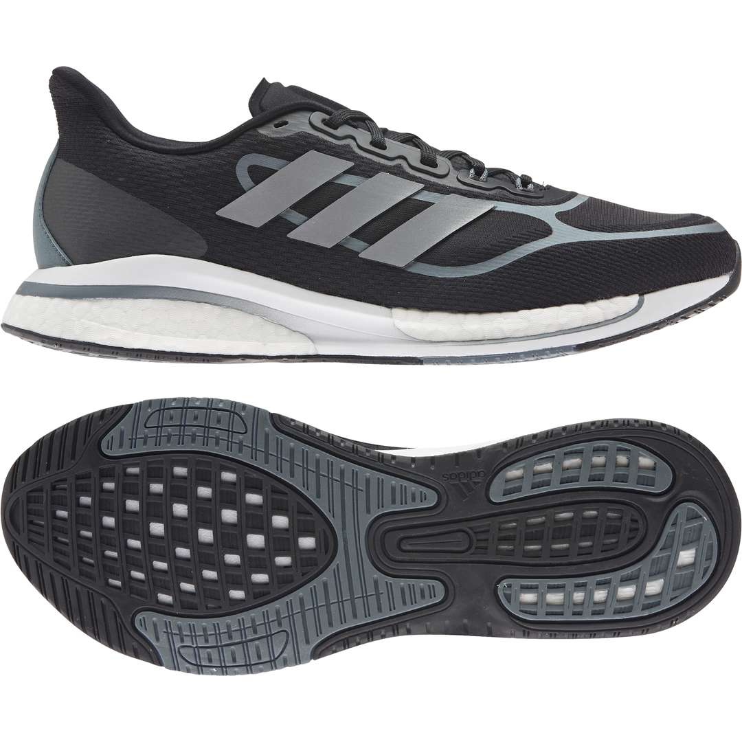 adidas Supernova Plus Hardloopschoenen Zwart/Zilver Heren