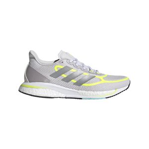 adidas Supernova Plus Hardloopschoenen Lichtgrijs/Fluo Geel Dames